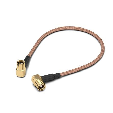 Wurth Elektronik WR-CXASY Series Male SMB to Male SMB, 152.4mm, RG316/U Coaxial, Terminated50 Ω [65502910515301]; 206-9003