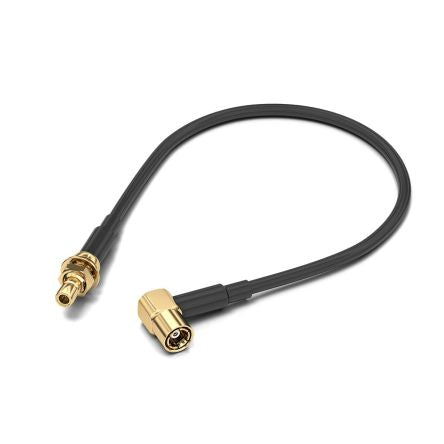 Wurth Elektronik WR-CXASY Series Male SMB to Female SMB, 152.4mm, RG174/U Coaxial, Terminated50 Ω [65503110315301]; 206-9004