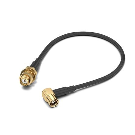 Wurth Elektronik WR-CXASY Series Female SMA to Male SMB, 152.4mm, RG174/U Coaxial, Terminated50 Ω [65503210315301]; 206-9007