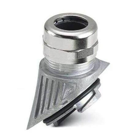 Phoenix Contact HC-B-G-M32-ER-AL Series Silver Metal Cable Gland, M32 Thread, 14mm min., 21mm max., IP66, IP67 [1411444]; 207-2009