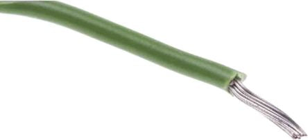 RS PRO Green 0.33mm² Hook Up Wire, 22 AWG, 7/0.25mm, 30.5m, SR-PVC Insulation [0]; 208-1055