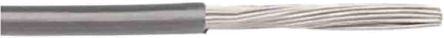RS PRO Grey 1.3mm² Hook Up Wire, 16 AWG, 26/0.25mm, 30.5m, MPPE Insulation [0]; 208-1077