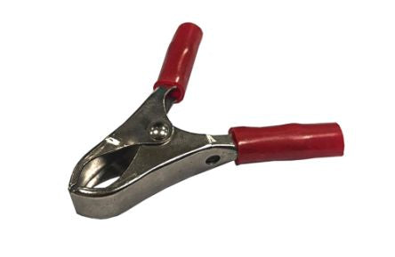 RS PRO Crocodile Clip, Nickel Plated Contact, 15A, Red [0]; 208-1138