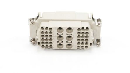 RS PRO Heavy Duty Power Connector Insert, 10 → 40A, Female, 6 → 36 Contacts [0]; 208-4559
