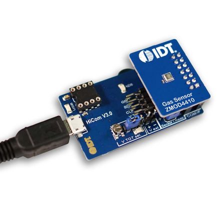 Renesas Electronics Gas Sensor Module Temperature & Humidity Sensor Evaluation Kit for ZMOD4410 Gas Sensor ZMOD4410 [ZMOD4410-EVK-HC]; 208-7746