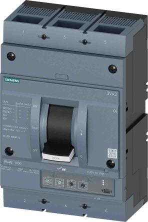 Siemens, SENTRON MCCB 3P 630A, Breaking Capacity 55 kA [3VA2563-5HN32-0AA0]; 209-6948