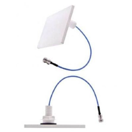 TE Connectivity CFS60383P-30D43F Square Multiband Antenna with 4.3- 10 Connector, 2G (GSM/GPRS), 3G (UTMS), 4G (LTE), [CFS60383P-30D43F]; 209-7260