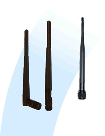 TE Connectivity RD2458-5-RSMA Whip WiFi Antenna with SMA Connector, WiFi [RD2458-5-RSMA]; 209-7290