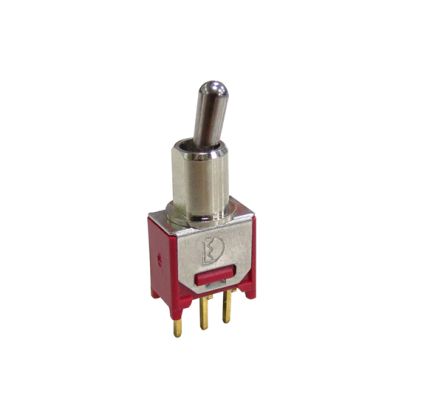 RS PRO Toggle Switch, Panel Mount, On-Off-On, SPDT, Through Hole Terminal [0]; 209-9371