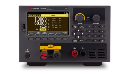 Keysight Technologies EL30000A Series Electronic Load, 350 W, 0 → 150 V, 0 → 60 A [EL34143A]; 210-0291