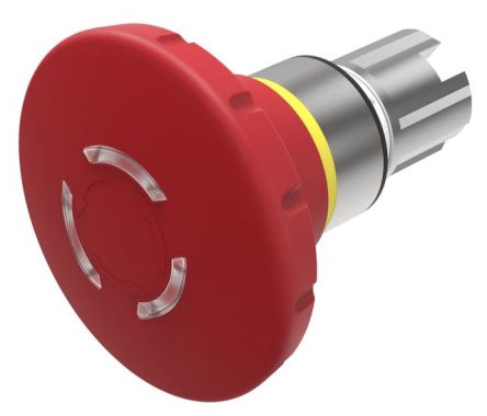 EAO 45 Series, Twist Release, Emergency Stop Push Button Head [45-2D36.2A20.000]; 210-0768