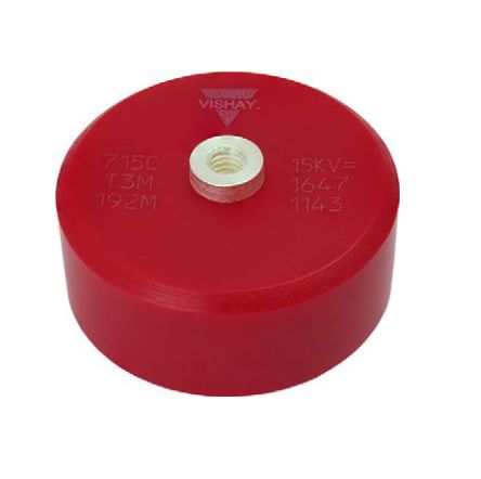 Vishay Single Layer Ceramic Capacitor (SLCC) 1nF 50kV dc ±20% N4700 Dielectric, 715C, Screw Terminal +85°C Max Op. Temp. [715C50KTD10M5]; 210-1588