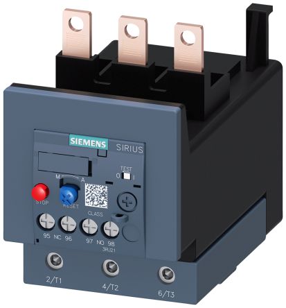Siemens SIRIUS 3RU2 Thermal Overload Relay, 63 A F.L.C, 3 A Contact Rating, 690 V, SIRIUS [3RU2146-4JB0]; 211-0056