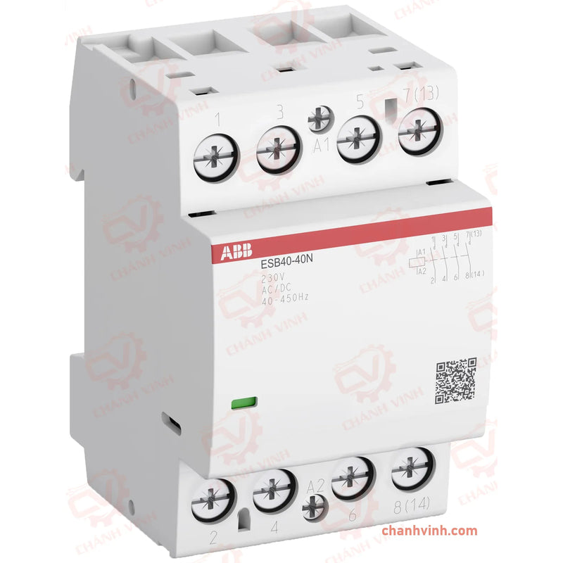 ABB Contactor: 2-pole installation