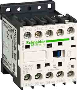 Schneider Electric Control Relay 4NO, 110 A F.L.C, 5 mA Contact Rating, 0.003 kW, 220 Vac, TeSys [CA3KN40MD]; 211-1658