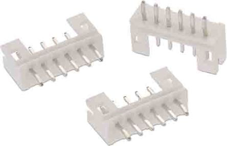 Wurth Elektronik WR-WTB Series Vertical PCB Header, 7 Contact(s), 2 mm Pitch, 1 Row(s), Shrouded [62000711622]; 211-3000
