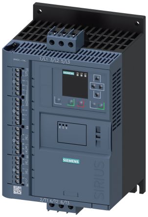 Siemens SIRIUS 3RW DOL Starter, , 7.5 kW, 480 V ac, 3 Phase, IP20 [3RW5515-1HA05]; 211-5853