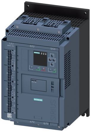 Siemens SIRIUS 3RW DOL Starter, , 7.5 kW, 480 V ac, 3 Phase, IP20 [3RW5524-3HA04]; 211-5869