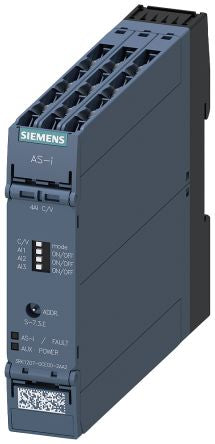 Siemens AS-I SlimLine Compact Series I/O module for Use with Control Cabinet [3RK1207-0CE00-2AA2]; 211-8970