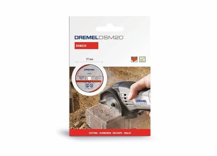 Dremel DSM520, 77mm x 5mm Thick [2615S520JB]; 212-1279