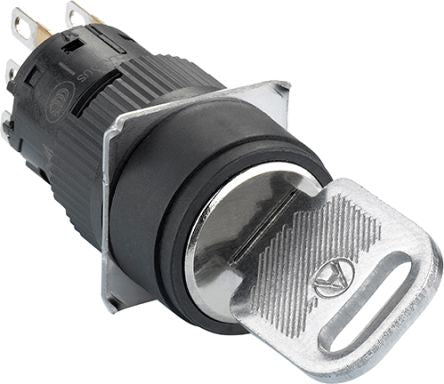 Schneider Electric Selector Switch - (SPST) 2 Positions [XB6EAG221P]; 212-4842