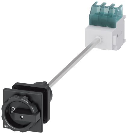 Siemens Switch Disconnector, 3 Pole, 25A Max Current, 25A Fuse Current [3LD2144-0TK51]; 212-5782