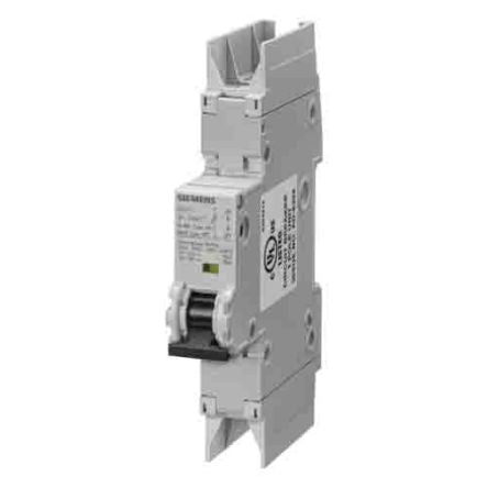 Siemens SENTRON 5SJ4 MCB, 1P, 10A Curve C, 400V AC, 60V DC, 10 kA Breaking Capacity [5SJ4110-7HG42]; 213-1028