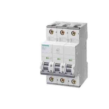 Siemens SENTRON 5SY8 MCB, 3P, 2A Curve C, 400V AC, 72V DC, 5 kA Breaking Capacity [5SY8302-7]; 213-1115