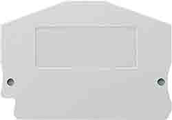 Siemens 8WH Series End Cover for Use with DIN Rail Terminal Blocks [8WH9000-1GE00]; 213-1216