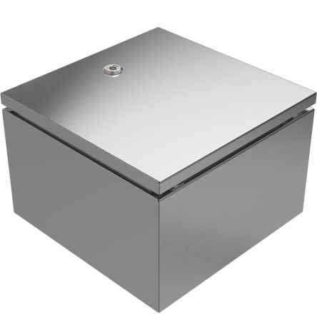 RS PRO 304 Stainless Steel Wall Box, IP66, 300 mm x 300 mm [0]; 213-4073
