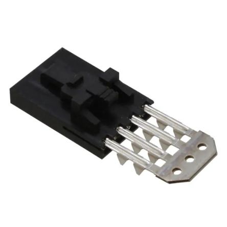 Molex, 70430, 70430 2.54mm Pitch 4 Way Vertical Female FPC Connector [15388040]; 213-4493