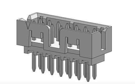Molex Milli-Grid Series Vertical Through Hole PCB Header, 14 Contact(s), 2 mm Pitch, 2 Row(s), Shrouded [878311411]; 213-4736