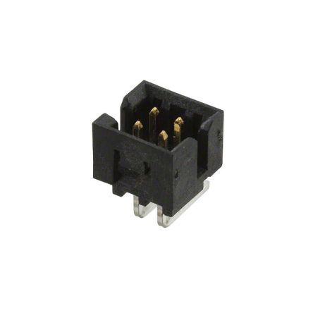 Molex Milli-Grid Series Right Angle Through Hole PCB Header, 4 Contact(s), 2 mm Pitch, 2 Row(s), Shrouded [878330431]; 213-4775