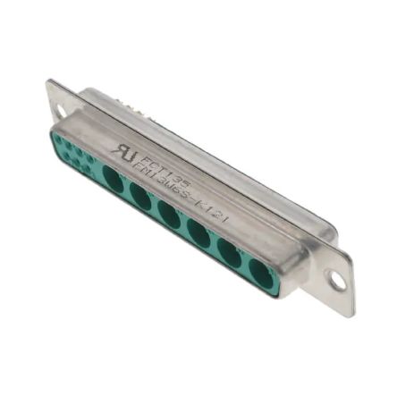 FCT from Molex 173107 15 Way Cable Mount D-sub Connector Socket, with Screw [FM13W6S-K121 / 1731070330]; 213-5052