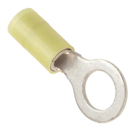 Molex, 19073 Insulated Crimp Ring Terminal, 5/16 (M8) Stud Size [190730200]; 213-5458