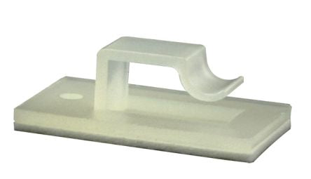RS PRO Natural Nylon Cable clip, 5.5mm Max. Bundle [0]; 213-8537