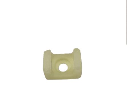 RS PRO Self Adhesive Natural Cable Tie Mount 16 mm x 23mm, 9mm Max. Cable Tie Width [0]; 213-8540