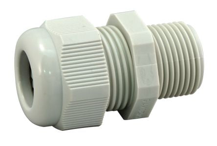 RS PRO Grey Nylon Cable Gland, M40 Thread, 20mm min., 28mm max. [0]; 214-1079