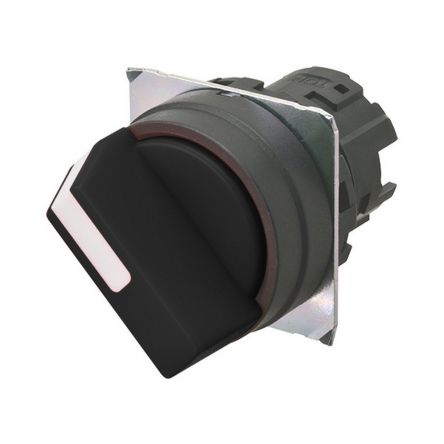 Omron A22NZ, 2 Position Selector Switch [A22NZ-2BL-NBA]; 214-7005