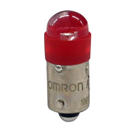 Omron Push Button Lamp for Use with A22N [A22NZ-L-RB]; 214-7014