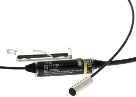 Omron Inductive Smooth Barrel Proximity Sensor, 1.5 mm Detection, 2-Wire NO, 12 → 24 V dc [E2EC-C1R5D1 2M]; 214-7077