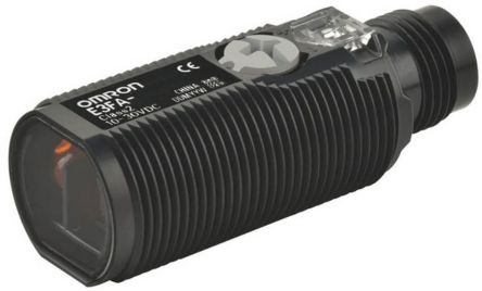 Omron Polarised Retro Reflection Photoelectric Sensor, Barrel Sensor, 1 m Detection Range [E3FA-DP26]; 214-7130