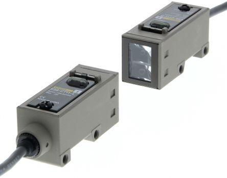 Omron Through Beam Photoelectric Sensor, 30 m Detection Range [E3S-CT11 5M]; 214-7137