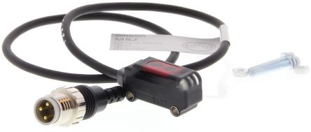Omron Limited Reflective Photoelectric Sensor, Block Sensor, 5 → 15 mm Detection Range [E3T-SL13-M5J 0.3M]; 214-7138