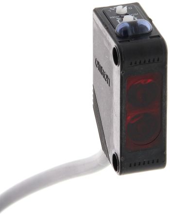 Omron Retroreflective Photoelectric Sensor, Block Sensor, 100 → 2000 mm Detection Range [E3Z-B82 2M]; 214-7144