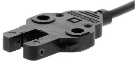 Omron Through Beam Photoelectric Sensor, Flat Sensor, 5 mm Detection Range [EE-SX870 2M]; 214-7166