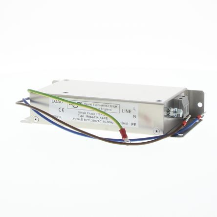 Omron 250 V RFI Filter, Single Phase [R88A-FIK114-SE]; 214-7359