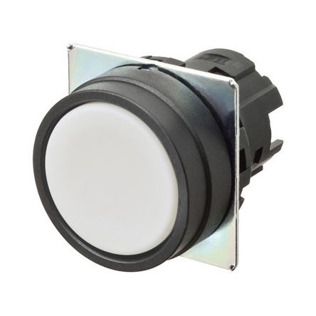 Omron A22N Series White Momentary Push Button Head, 22mm Cutout [A22NZ-BNM-NWA]; 214-7804