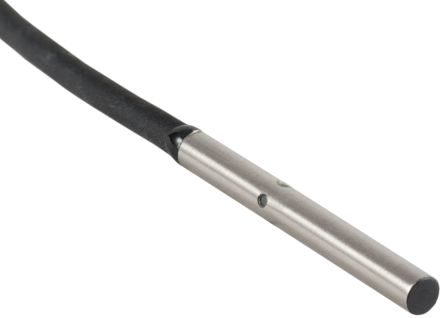 Omron Inductive Smooth Barrel Proximity Sensor, 1 mm Detection, PNP NO, 10 → 30 V dc [E2E-C05S01-WC-B1 2M]; 214-7863