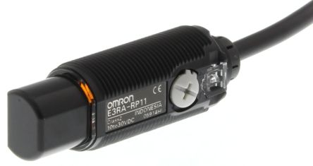 Omron Retroreflective Photoelectric Sensor, Barrel Sensor, 100 → 4000 mm Detection Range [E3RA-RN11 2M]; 214-7914